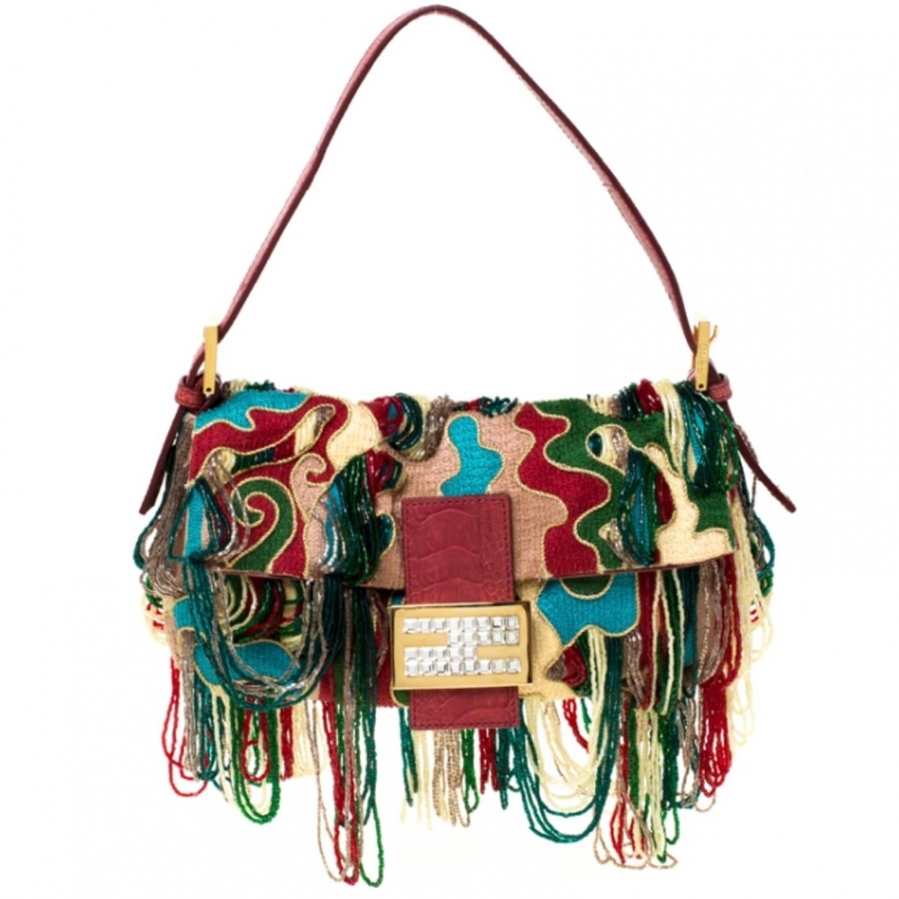 ISO- Fendi Baguette Beaded Fringe Bag
